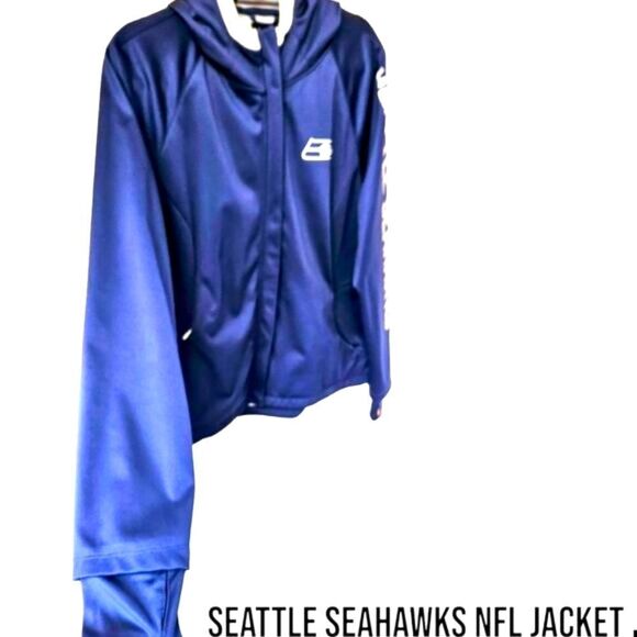 NFLโSEAHAWKS Plus Size Kick-off  Soft Shell Jacket XXL NEW - Picture 4 of 16